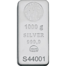 Srebrna sztabka 1kg (1000g)
